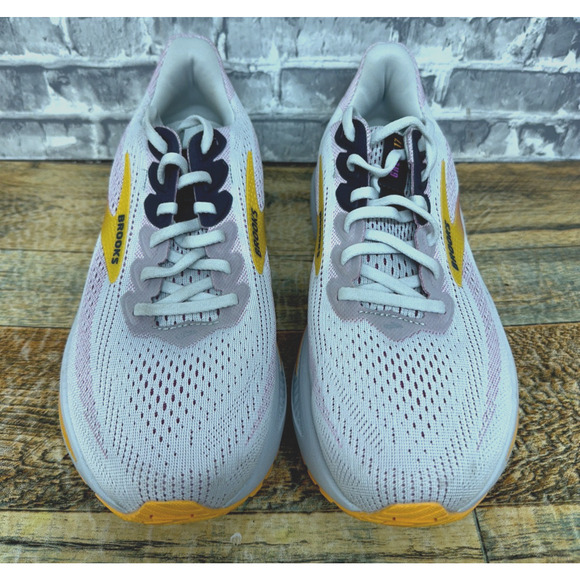 Brooks Ghost 17 Oyster Apricot Pink Running 1204311D070 Womens Sz 9.5 D Wide - Picture 5 of 11